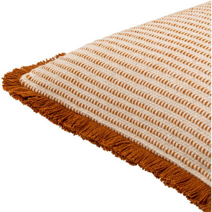 Cotton Fringe Bronze Pillow- Multiple Sizes - Chapin Furniture