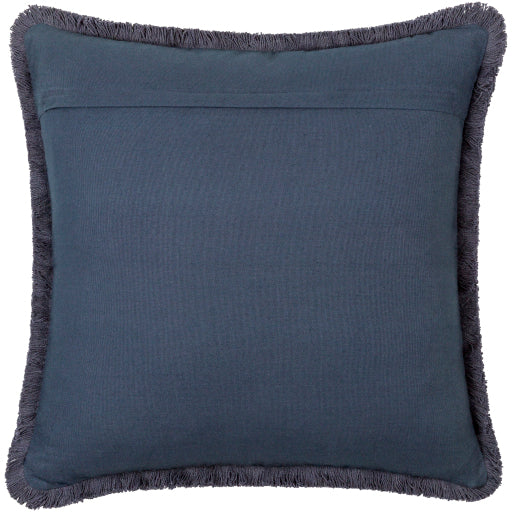 Surya Cotton Fringe Pillow