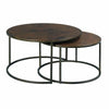 Sanford Round Nesting Cocktail Table - Chapin Furniture