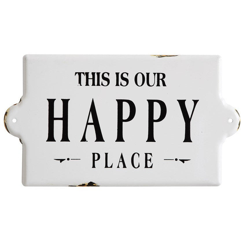 "Happy Place" Sign - Chapin Furniture