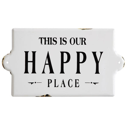 "Happy Place" Sign - Chapin Furniture
