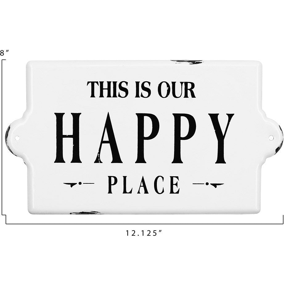 "Happy Place" Sign - Chapin Furniture