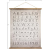 Canvas and Wood Scroll Wall Decor with Hanger - Chapin Furniture