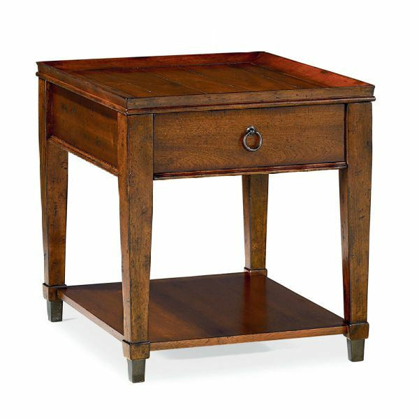 Sunset Valley Rectangular Drawer End Table - Thumbnail 2