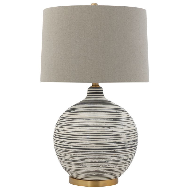 Ceramic Textured Table Lamp - Chapin Furniture