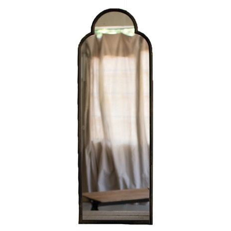 Antique Black Iron Mirror - Chapin Furniture