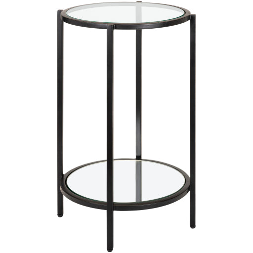 Alesca End Table-Black - Chapin Furniture