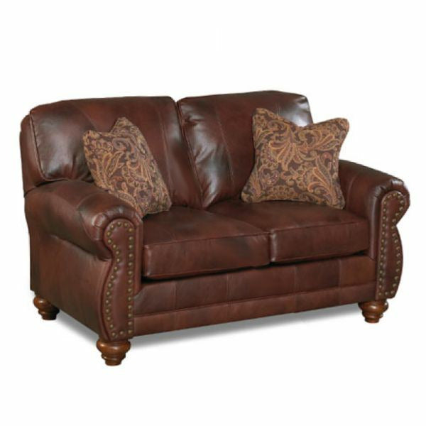 Noble Leather Loveseat - Chapin Furniture