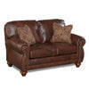 Noble Leather Loveseat - Chapin Furniture