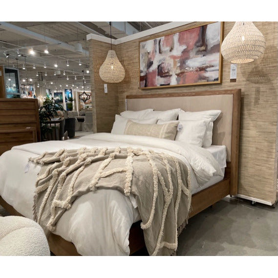 Jayson White Linen Cashmere 3pc Duvet Set - Chapin Furniture