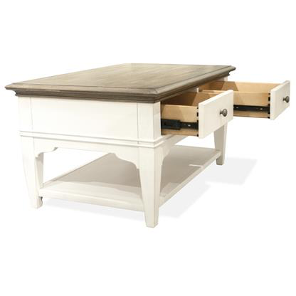 Riverside Furniture Myra Cocktail Table - Thumbnail 4
