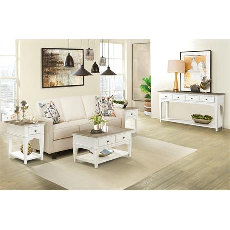 Myra Small Leg Cocktail Table - Chapin Furniture