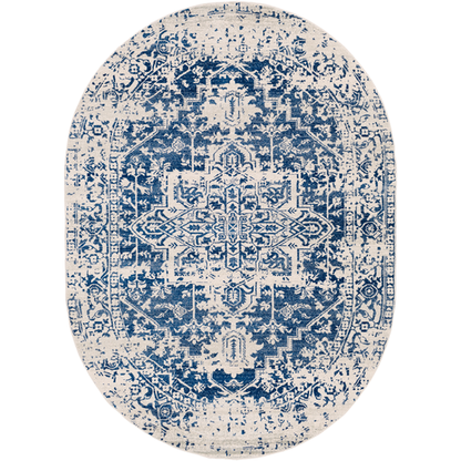 Harput Dark Blue Rug - Chapin Furniture