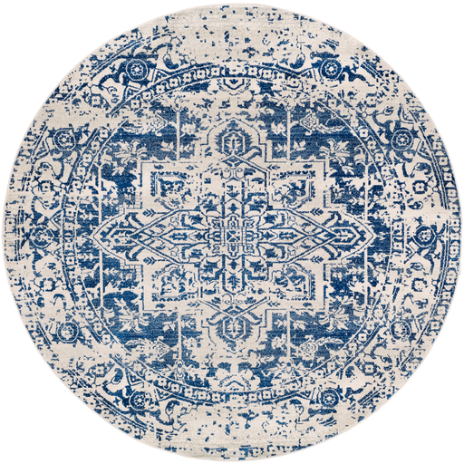 Harput Dark Blue Rug - Chapin Furniture