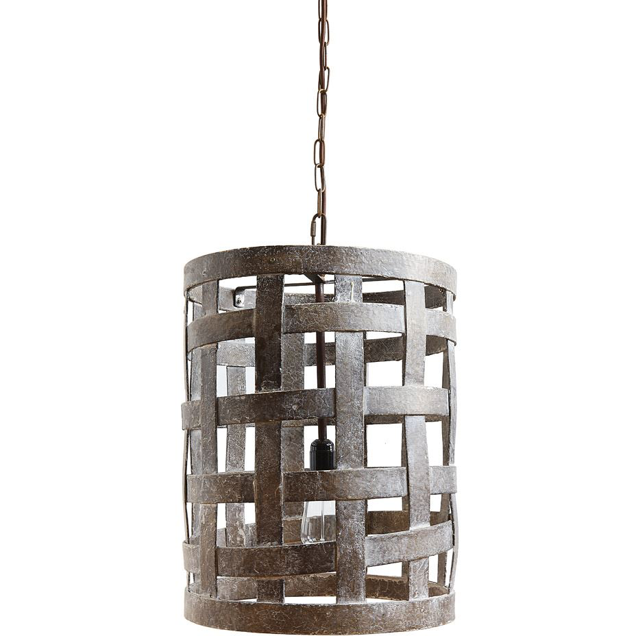 Wood Basket Pendant Light - Chapin Furniture