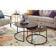 Sanford Round Nesting Cocktail Table - Chapin Furniture