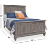 Lancaster Panel Bed - Chapin Furniture