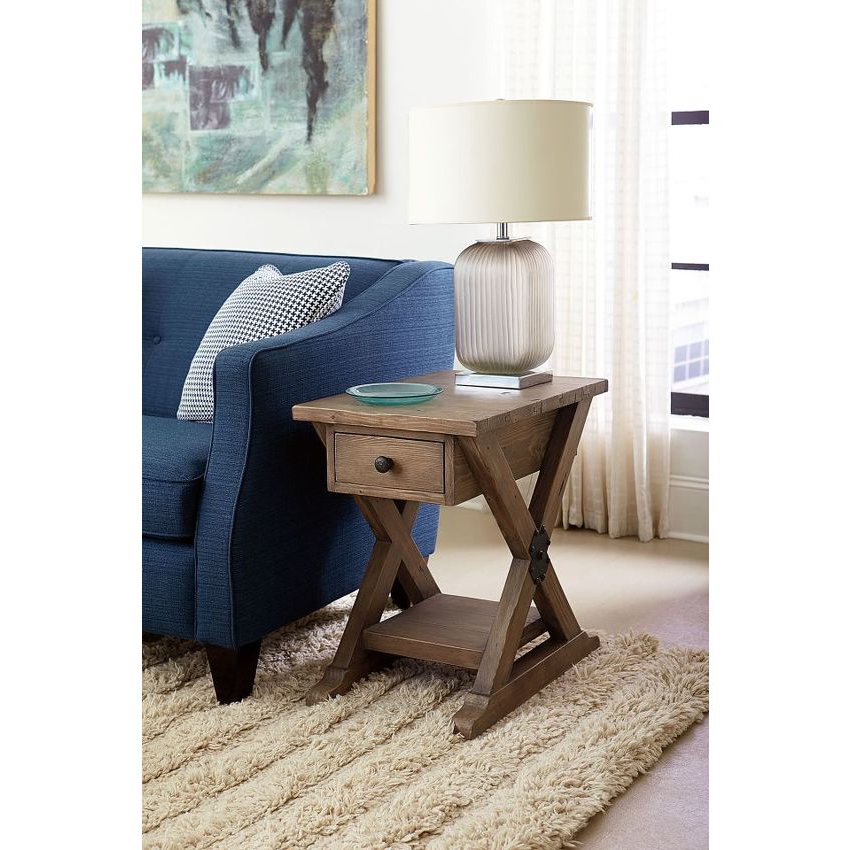 Hammary Reclamation Place Chairside Table - Thumbnail 4