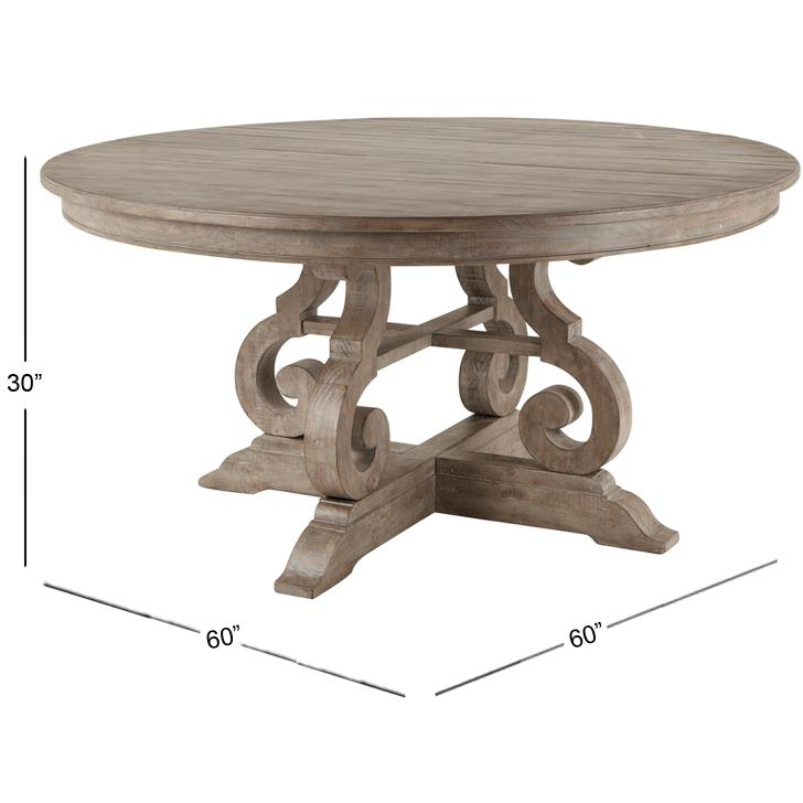 Tinley Park 60" Round Dining Table - Chapin Furniture