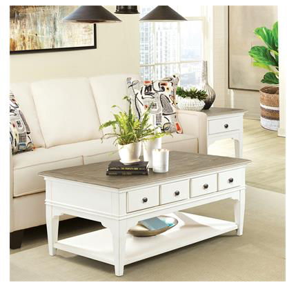 Myra Leg Cocktail Table - Chapin Furniture