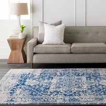 Harput Dark Blue Rug - Chapin Furniture