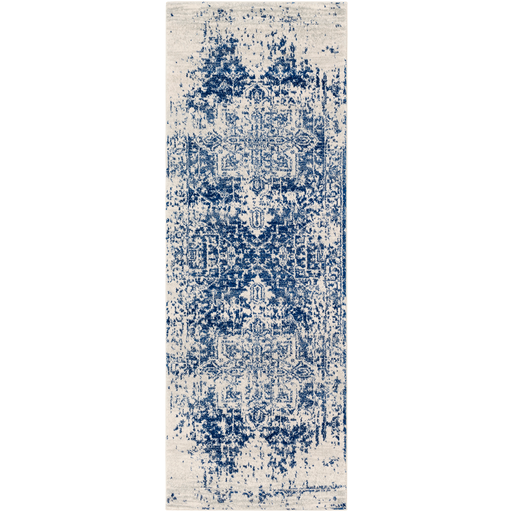 Harput Dark Blue Rug - Chapin Furniture