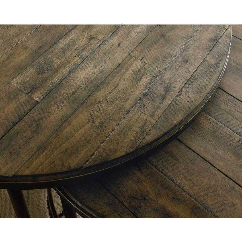 Leone Round Nesting Cocktail Table - Chapin Furniture