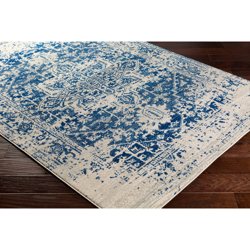 Harput Dark Blue Rug - Chapin Furniture