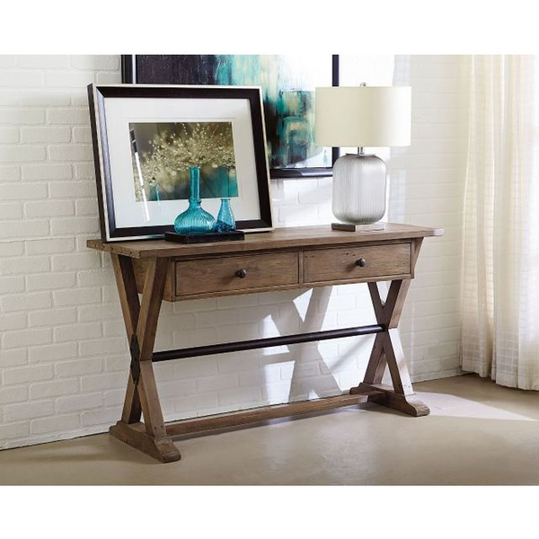 Reclamation Place Trestle Sofa Table - Chapin Furniture