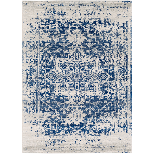 Harput Dark Blue Rug - Chapin Furniture
