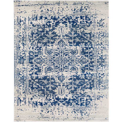 Harput Dark Blue Rug - Chapin Furniture