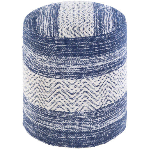 Levi Pouf- Blue - Chapin Furniture