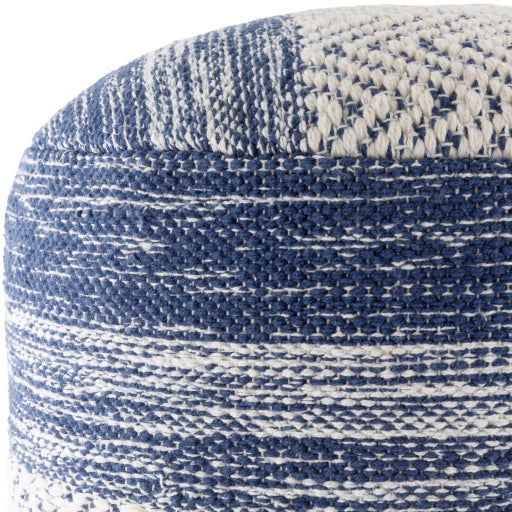 Levi Pouf- Blue - Chapin Furniture