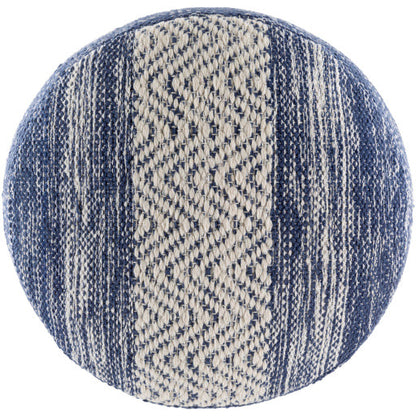 Levi Pouf- Blue - Chapin Furniture