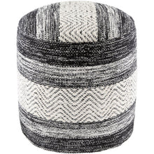 Levi Pouf- Black - Chapin Furniture