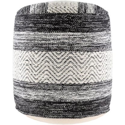 Levi Pouf- Black - Chapin Furniture