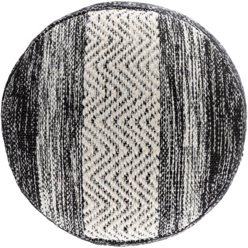 Levi Pouf- Black - Chapin Furniture