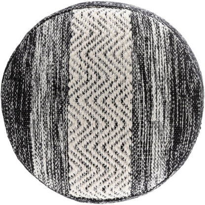 Levi Pouf- Black - Chapin Furniture