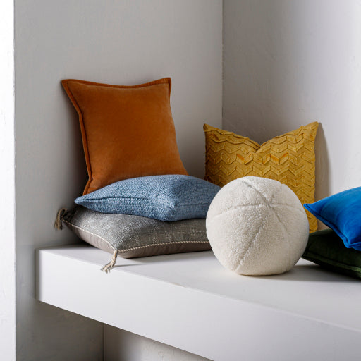 Bola Textured Cream Pillow - Chapin Furniture