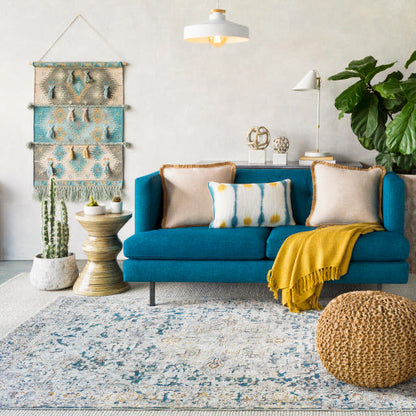 Presidential Pale Blue Rug - Chapin Furniture