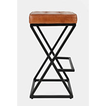 Global Archive Leather Stool - Chapin Furniture