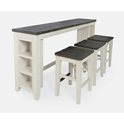 Madison County 4PC Sofa Console Stool Set- Multiple Color Options - Chapin Furniture