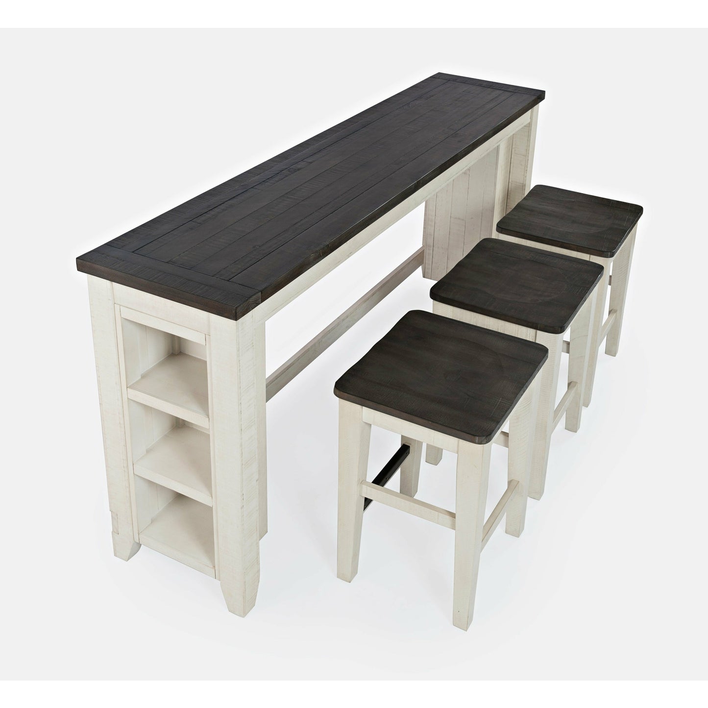 Madison County 4PC Sofa Console Stool Set- Multiple Color Options - Chapin Furniture