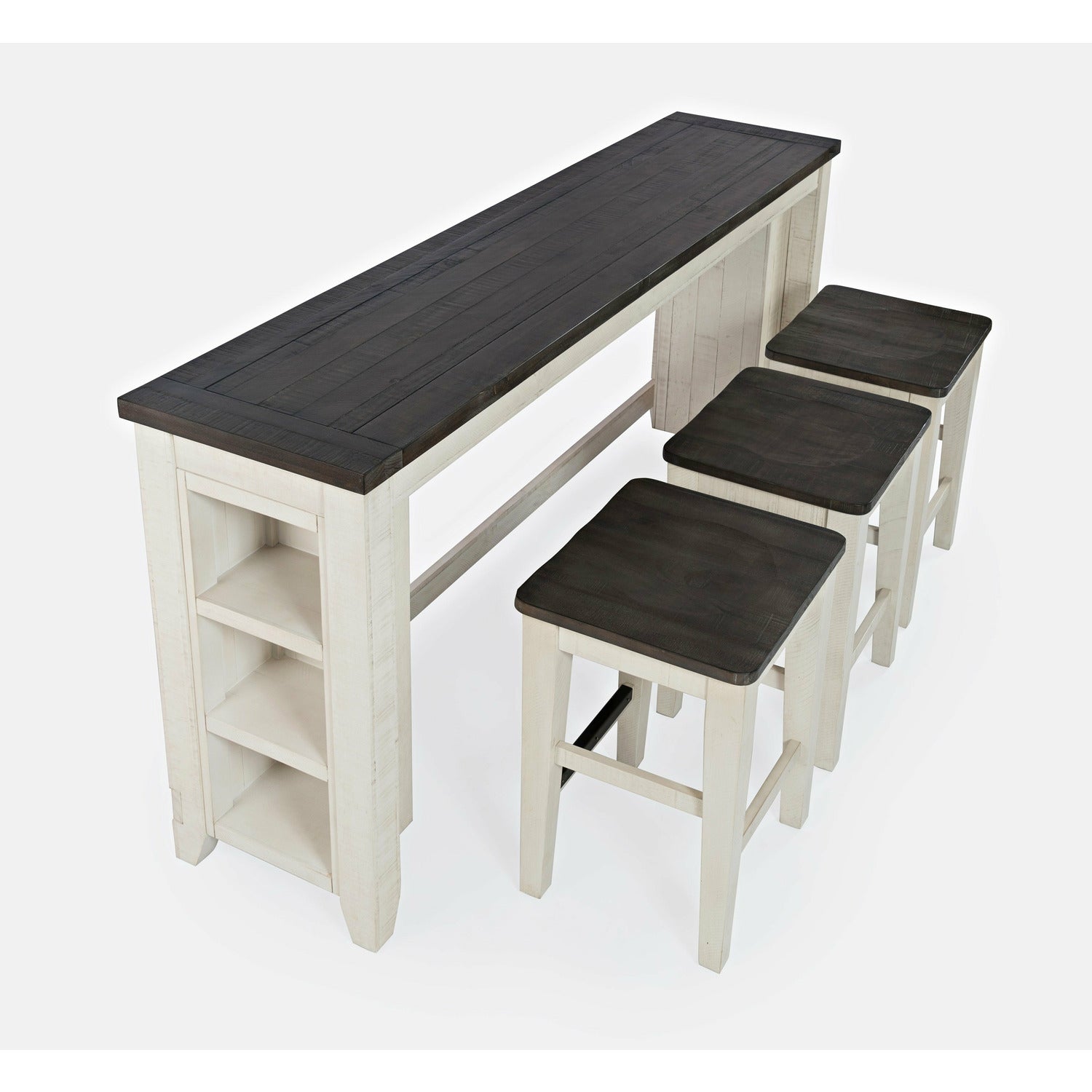 Madison County 4PC Sofa Console Stool Set- Multiple Color Options - Chapin Furniture