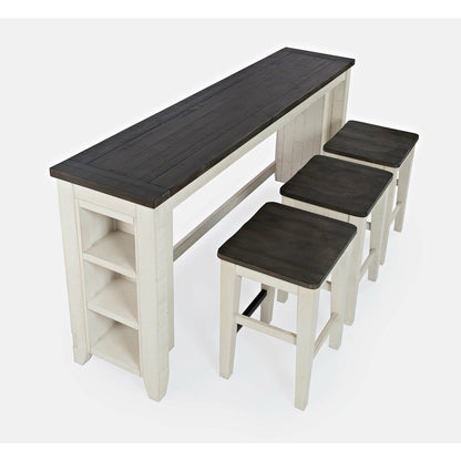 Madison County 4PC Sofa Console Stool Set- Multiple Color Options - Chapin Furniture