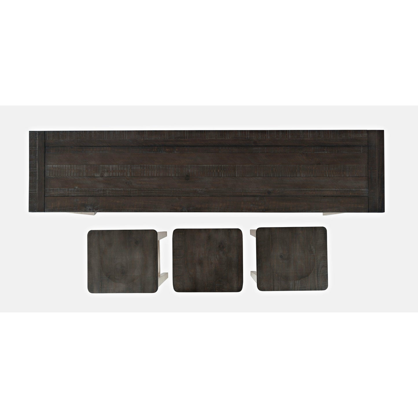 Madison County 4PC Sofa Console Stool Set- Multiple Color Options - Chapin Furniture