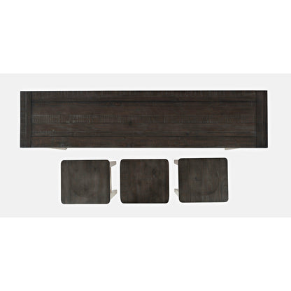 Madison County 4PC Sofa Console Stool Set- Multiple Color Options - Chapin Furniture