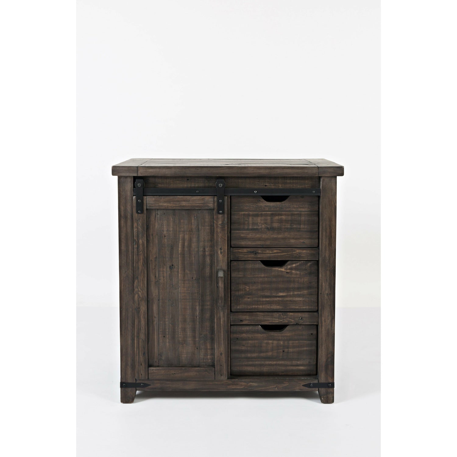 Madison County 32" Barn Door Accent Cabinet- Multiple Color Options - Chapin Furniture