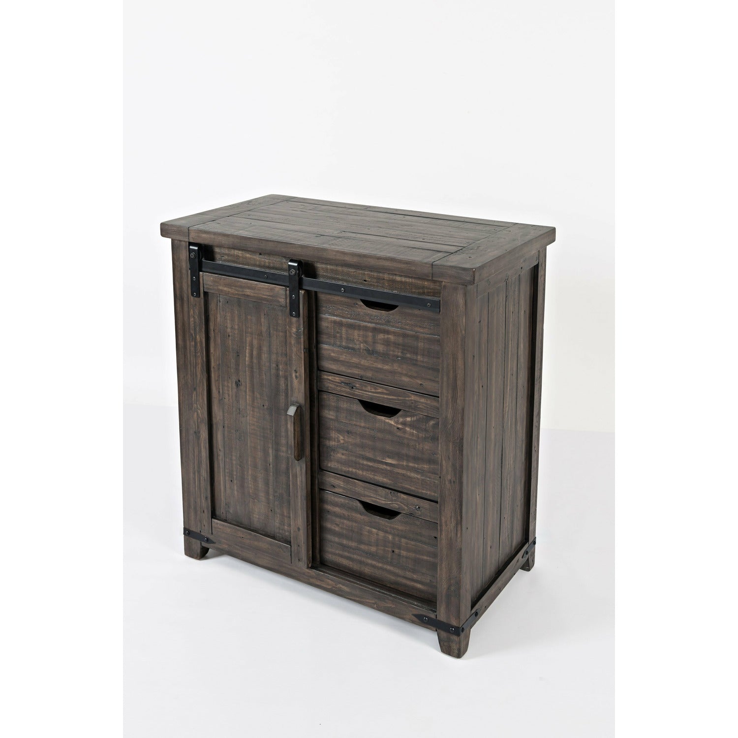 Madison County 32" Barn Door Accent Cabinet- Multiple Color Options - Chapin Furniture