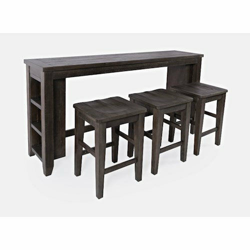 Madison County 4PC Sofa Console Stool Set- Multiple Color Options - Chapin Furniture